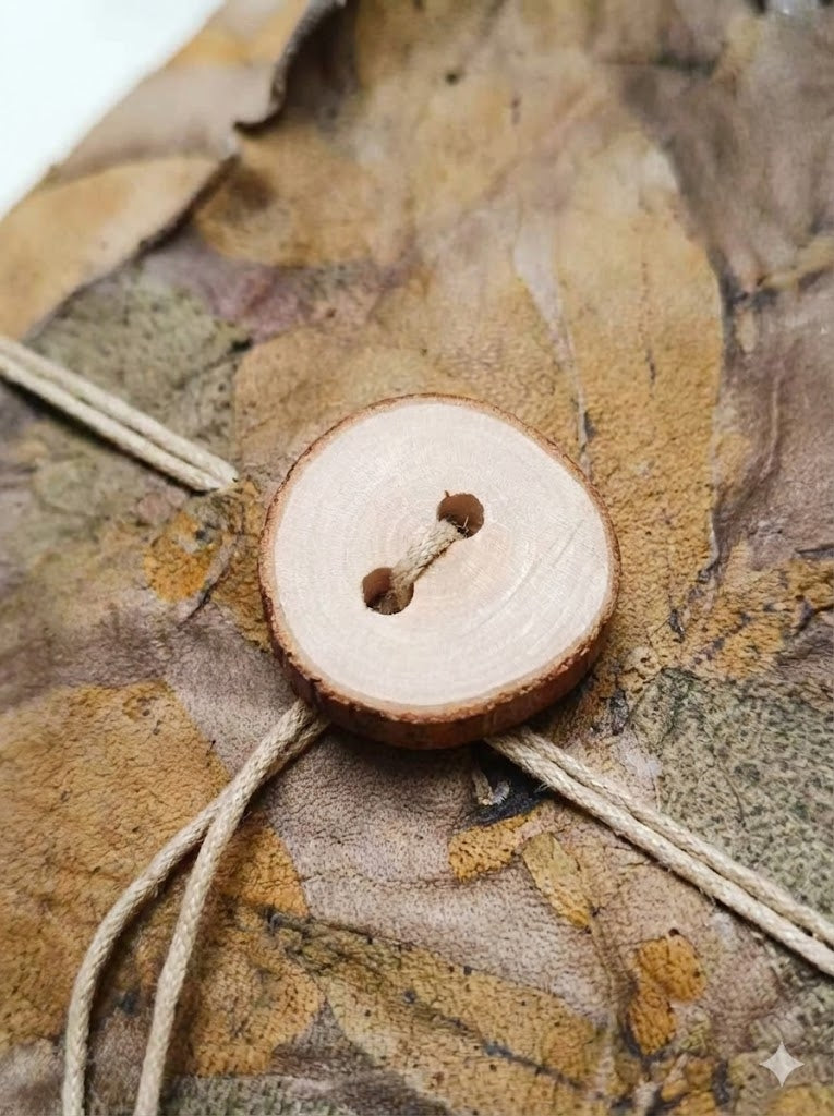 One-of-a-Kind Eco-Dyed Leather &amp; Artisan Binding : Nature's Imprint Journal