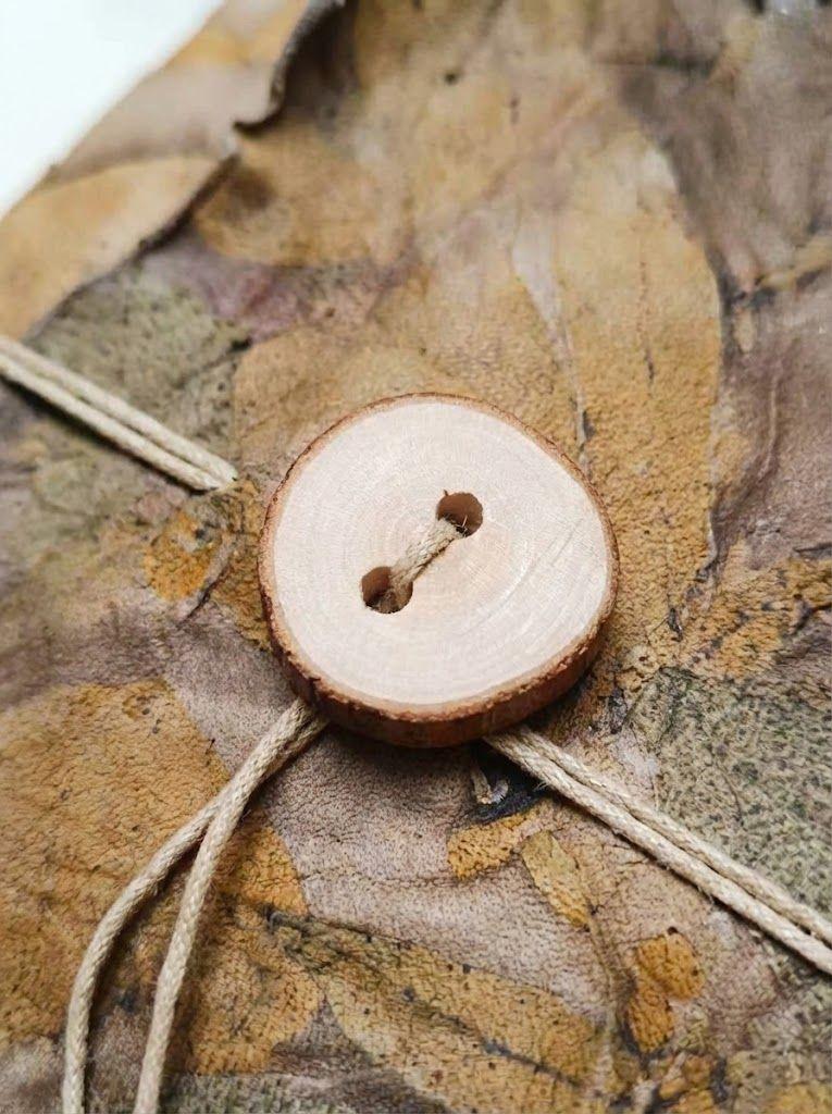 One-of-a-Kind Eco-Dyed Leather &amp; Artisan Binding : Nature's Imprint Journal